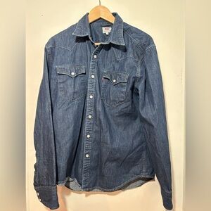 Levi's Classic Blue Denim Shirt